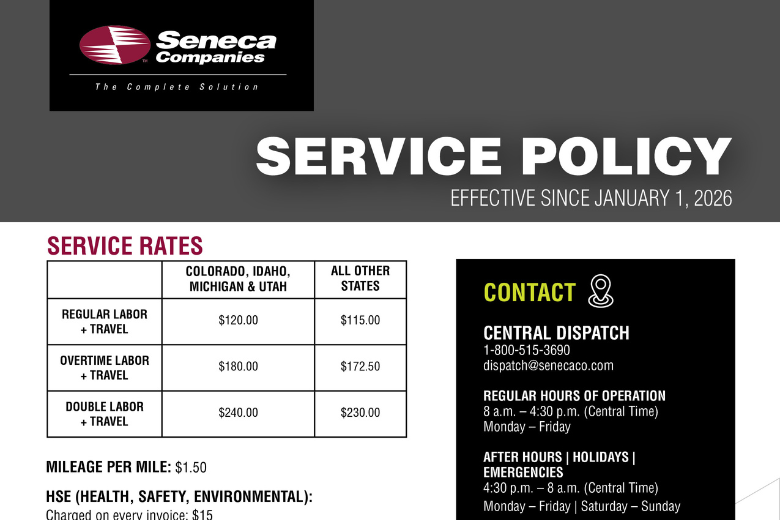 Service Policy Flyer